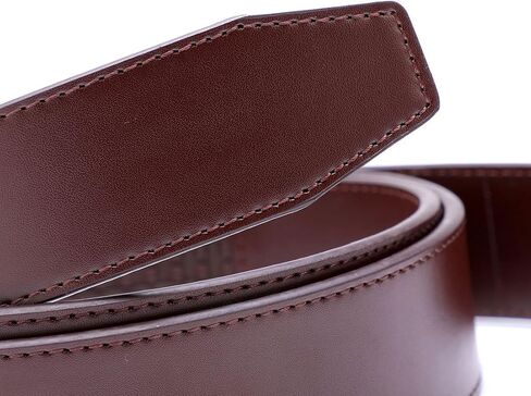 KissTies Genuine Leather Ratchet Belt | Adjustable Mens Dress Belts, Trim to Fit in Saudi Arabia