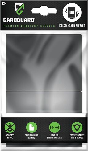 CardGuard Premium Clear Card Sleeves, 100ct – Standard Size Penny Sleeves for Pokémon, Sports Cards, Baseball, Football, and Collectible Trading Cards – Acid-Free, PVC-Free, Durable Protection in Kuwait