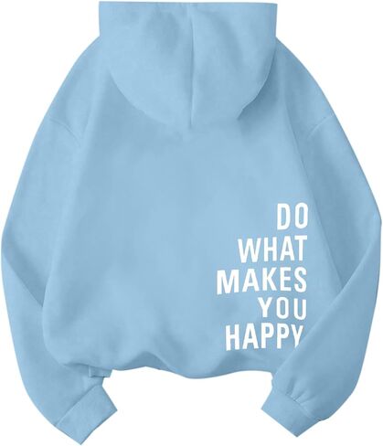 LovelyWholesale Women Graphic Long Sleeve Sweatshirts Workout Hoodie Top in Saudi Arabia