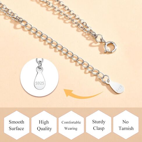 Mama Necklace 925 Sterling Silver Mom Necklace for Women S925 Silver Dainty Mother Necklace Cute Pendant Necklace, Mom Birthday Gift Jewelry for New Mom Grandma Women Wife Christmas Anniversary in Saudi Arabia