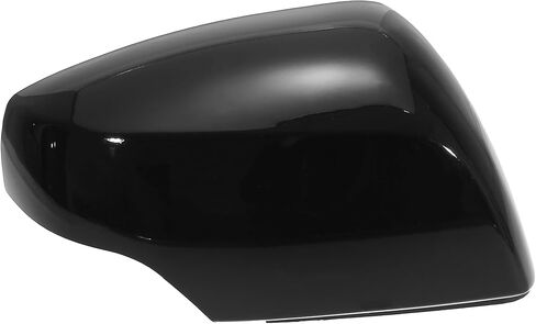 X AUTOHAUX Exterior Right Side Upper Part Mirror Cover Cap Replacement Gloss Black for Subaru Forester 2014-2018 for Subaru Impreza 2012-2014 in Saudi Arabia