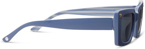 Peepers by PeeperSpecs Women's Skipper Bifocal Sunglasses Rectangular, Black, 1.50 + 1.5 in Saudi Arabia