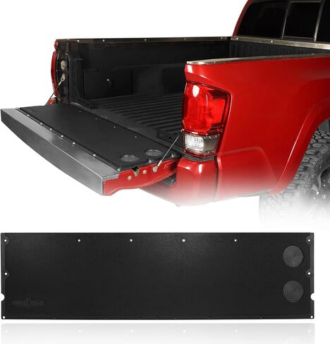 Hooke Road Tacoma Flat Tailgate Cover Panel Table Plate Pad for Toyota Tacoma 2005-2023 (2nd & 3rd Gen) - Black in Saudi Arabia