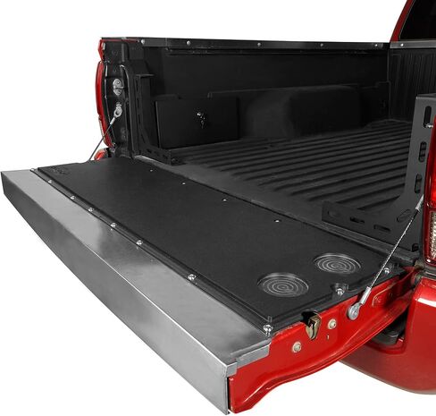 Hooke Road Tacoma Flat Tailgate Cover Panel Table Plate Pad for Toyota Tacoma 2005-2023 (2nd & 3rd Gen) - Black in Saudi Arabia