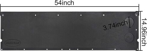 Hooke Road Tacoma Flat Tailgate Cover Panel Table Plate Pad for Toyota Tacoma 2005-2023 (2nd & 3rd Gen) - Black in Saudi Arabia