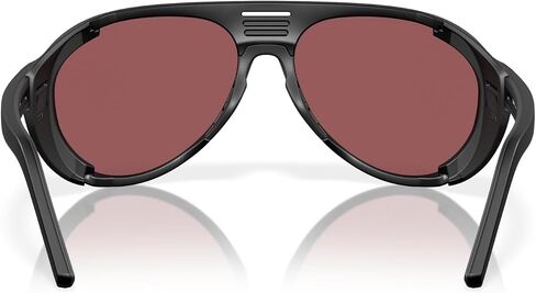 Costa Man Sunglasses Matte Black Frame, Gold Mirror Lenses, 59MM in Saudi Arabia