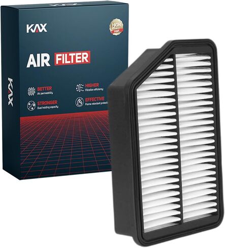 KAX Engine Air Filter, CA11053A Replacement for Forte, Tucson, Sportage, Forte5, Forte Koup, Elantra GT, Advanced Air Filter Media, Increased Acceleration in Saudi Arabia