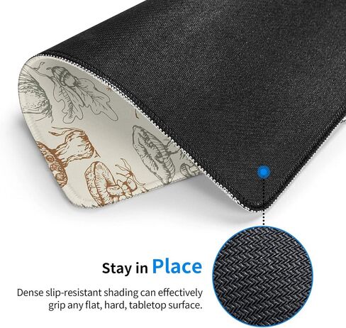 Cheetah Mouse Pad,Leopard Mouse pad,Brown Mouse pad,8.3 * 10.3 Inches,Small Mouse Pad,Leopard Desk Accessories in Saudi Arabia
