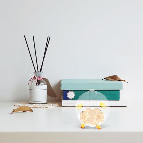 Ipetboom Piggy Bank Money Box: 2.95X2.55X2.55 زجاجي شفاف للعملات المعدنية بنك أموال لطيف - بنك أصبع للأولاد والبنات لتوفير المال جرة النقود المعدنية - هدية جرة التوفير للأطفال صندوق تخزين الحيوانات الأليفة in Saudi Arabia