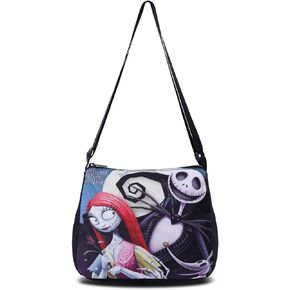 Nightmare Before Christmas Crossbody Bags Jack Skellington Shoulder Bag Jack Sally Wallet Purse Coin Pouch