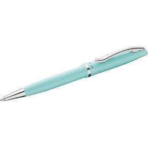 Pelikan Jazz Pastel Ballpoint Pen with Medium Point, Blue Ink Refill, Blue, Boxed, 1 Each (812634)