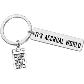 Accountant Keychain Accountant Gift Calculator Charm Keychain Bookkeeper Keychain Gifts Accounting Jewelry CPA Graduation Birthday Gift Stock Trader Bankers Financial Analyst Advisor Key Chain Gift