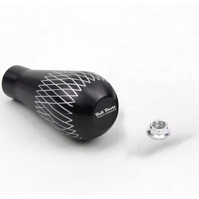 bbp Billet Tear Drop Weighted Shift Knob 200 Grams M10 x 1.5 Aluminum EG EK DC2 Black Universal