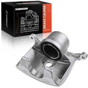 A-Premium Disc Brake Caliper Assembly Without Bracket Compatible with Select Honda Models - CR-V 2002-2004, Element 2003-2011, L4 2.4L - Front Right Passenger Side