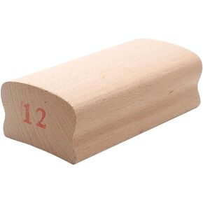 12# Radius Sanding Block Fret Leveling Fingerboard Luthier Tool for Acoustic or Electric Bass Guitar (Length: 5.12 Inch)