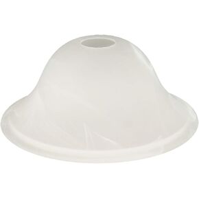 مصباح أرضي صغير من جيلوتا، غطاء زجاجي بديل للكرة الأرضية - فتحة مناسبة 1.625 بوصة، غطاء إضاءة صغير أنيق، الارتفاع: 4.13 بوصة (105 مم)، العرض: 9.45 بوصة (240 مم). in Kuwait