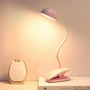 LED Desk Lamp (beige), Cordless Lamp with 3 Lighting Modes, Rechargeable Reading Lamp with Adjustable Arm, Foldable Eye Caring Table Light for Home Office Study