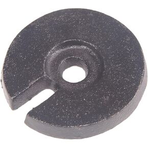 B&P Lamp 9 1/2 Inch Diameter 5 Pound Cast Iron Loader for Floor Lamp Bases Counterweight