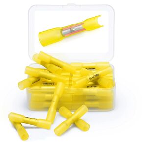 Wirefy 180 PCS Heat Shrink Butt Connectors Kit - Marine Grade Wire Butt Splice Connectors - Electrical, Waterproof - 22-10 AWG | Heat Shrink Wire Connectors Kit | Wire Connectors Heat Shrink