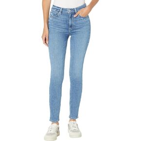 PAIGE Women's Margot High Tis Skinny Ankle Length in Say Anything Distressed