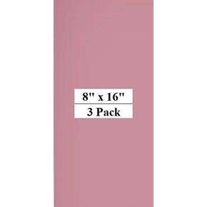 3 Pack Color Cast Acrylic Plexiglass Sheets 1/8" Thick (3mm) Easy to Cut Plastic Plexi Glass with Protective Paper for Signs, DIY Display Projects, Crafts, Shelves (Black, 6" x 12")