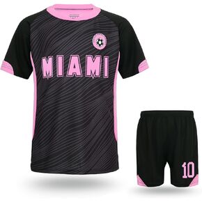 Soccer Jerseys for Kids Boys Girls Youth for Sport Football Training Uniform Soccer Fans Shirt Gift Kit Set