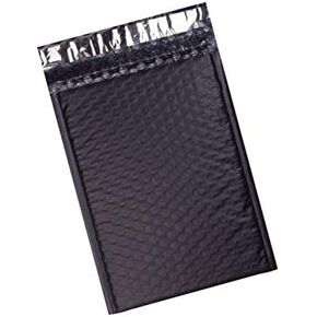 BESTeck #2 Black Poly Bubble Mailers 8.5x12 Padded Envelopes (25)