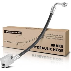 A-Premium Rear Driver Brake Hydraulic Hose Compatible with Select Infiniti Models - FX35, FX45, 2003-2008 - Replace# 46211CG00E