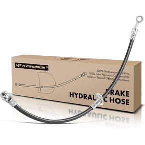 A-Premium Front Passenger Brake Hydraulic Hose Compatible with Select Honda and Acura Models - Pilot 2016-2021, Ridgeline 2017-2021, Passport 2019-2021, MDX 2014-2020 - Replace# 01464TZ5A01