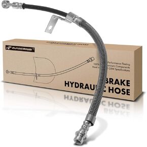A-Premium Front Driver Brake Hydraulic Hose Compatible with Select Hyundai Models - Elantra 2001 2002 2003 2004 2005 2006 - Replace# 587312D000DS