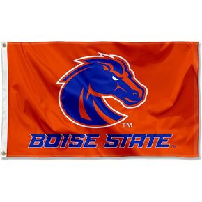 College Flags & Banners Co. Boise State Broncos Orange Flag