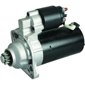 New Starter Compatible With VW Golf, Beetle, Jetta, Passat, TDI High Torque 2.0KW with Manual Transmission SVA0012, 41040022, SBO0056, SBO0100, 41024018, 41024018R