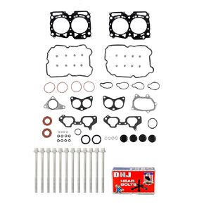 DNJ HGB724 Cylinder Head Gasket Set with Head Bolt Kit for 2010-2014 Subaru Forester 2.5L H4 2458cc 16V DOHC