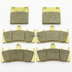 Master Chen Front Rear Brake Pads Brakes for Suzuki GSX 1300 R Hayabusa 1999-2007 - GSF 1200 Bandit 2001-2005 - GSXR 1100 1993-1998 - TL 1000 R 1998-2003 - GSXR 750 1996-1999 FA188 FA63 MC0079