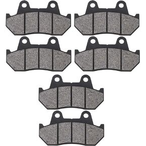 AHL Semi-metallic Brake Pads Set for Honda VF1100 C/S V65 Magna/Sabre 1983-1986/GL1100A GL1100 A GL 1100A 1100 A Goldwing Aspencade 1982-1983