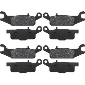 Brake Pads for Yamaha Grizzly 550 YFM550 2009-2014 Grizzly 700 YFM700 2007-2022, Front and Rear Brake Pad