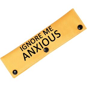 PWHAOO Anxious Dog Leash Sleeve Ignore Me Dog Leash Sleeve Reactive Dog Leash Wrap Leash Anxious Dog Wrap Gift (Ignore ME Anxious Sleeve)
