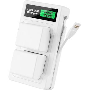Replacement Battery for Arlo Pro, Arlo Pro 2 2580mAh Li-ion Rechargeable Batteries and Charger for Arlo Pro/Pro 2 [ ONLY for Arlo Pro/Pro 2 Camera, NOT Compatible with Ultra/Pro 3 ] 2-Pack