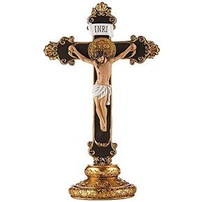 St. Benedict Ornate Standing Crucifix