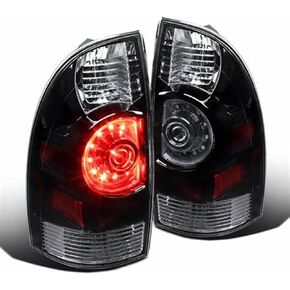 labwork LH+RH Tail Lights Replacement for 2005-2015 Toyota Tacoma Rear Tail Lights Brake Lamps Assembly Driver and Passenger Side TO2800177 TO2801177