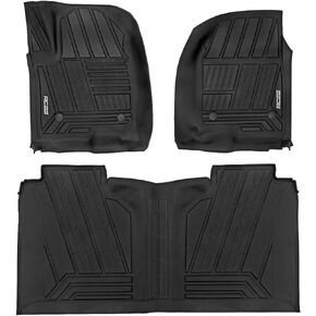 Rough Country Flex-Fit Floor Mats for 2019-2024 Chevy/GMC 1500 - FF-21612