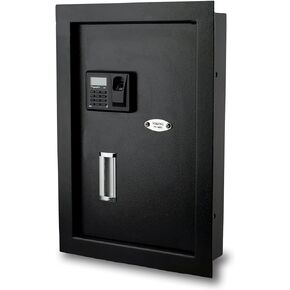 Viking Security Safe VS-52BL Heavy Duty Biometric Wall Safe Hidden Fingerprint Wall Safe Flush In Wall Safe