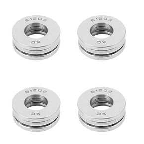 4pcs 51202 Carbon Steel Axial Thrust Ball Bearing 16mmx31mmx12mm