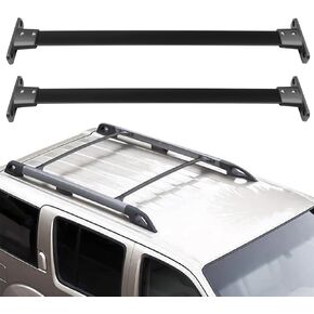 OCPTY Roof Rack Cross Bars Fit for Nissan Pathfinder 2005 2006 2007 2008 2009 2010 2011 2012 Cargo Bars for Cargo Carrier Bag Luggage Kayak Canoe Bike Snowboard Skiboard