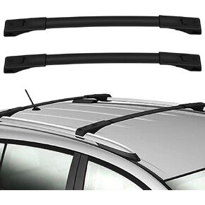OCPTY Roof Rack Cross Bars Fit for Toyota RAV4 2013 2014 2015 2016 2017 2018 Cargo Bars for Cargo Carrier Bag Luggage Kayak Canoe Bike Snowboard Skiboard - Fits Side Rails Models ONLY