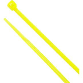 5-inch Fluorescent Yellow Multi-Purpose Cable Tie, 18-lb Tensile Strength, UL 21 Listed, 100-Pack