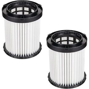 True HEPA Replacement Filters for DEWALT DC500 (DC5001H) Wet/Dry Vacuum - 2 Pack