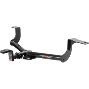 CURT 114063 Class 1 Trailer Hitch with Ball Mount, 1-1/4-In Receiver, Fits Select Honda Fit