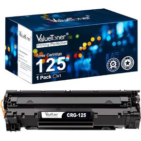 Valuetoner Compatible Toner Cartridge Replacement for Canon 125 Black Toner Cartridge CRG-125 3484B001AA High Yield for ImageClass MF3010 LBP6030w LBP6000 LBP6000B LBP6020 LBP6020B LBP6018 Printer