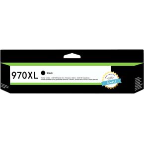 970XL High-Yield Ink Cartridges (1 Pack, Black) Compatible 970 970XL Ink Replacement for HP 970 970XL Ink Cartridges for OfficeJet Pro X451dw X451dn X476dw X476dn X576dw X551dw Printer